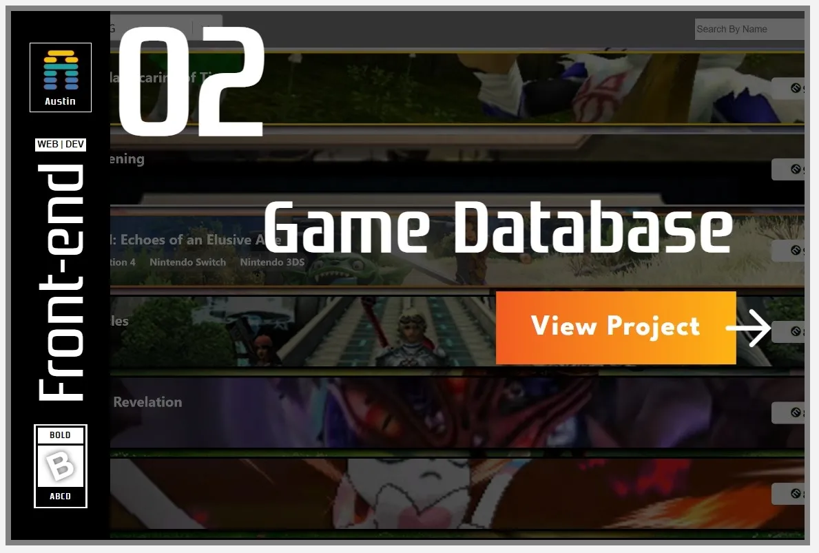 game database project image